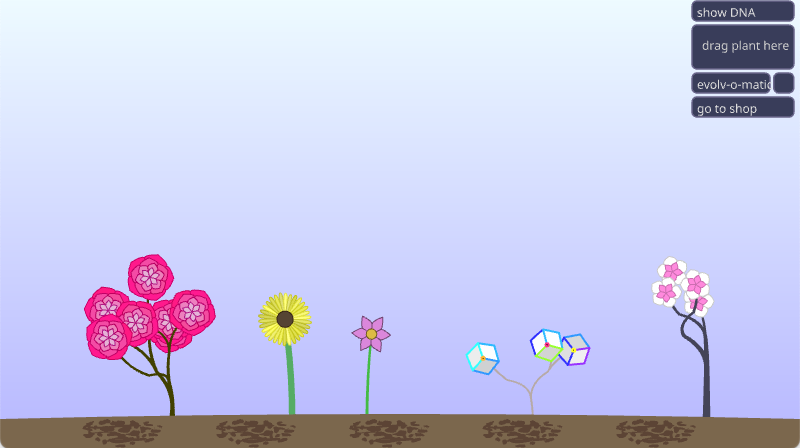 Screenshot of Seed Flash Game